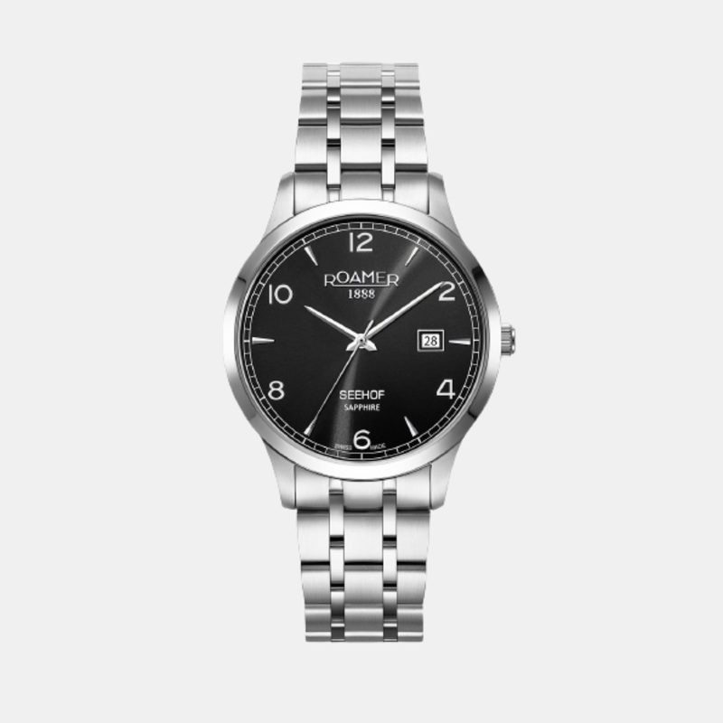 Seehof Men Analog Stainless Steel Watch 509833 41 54 20