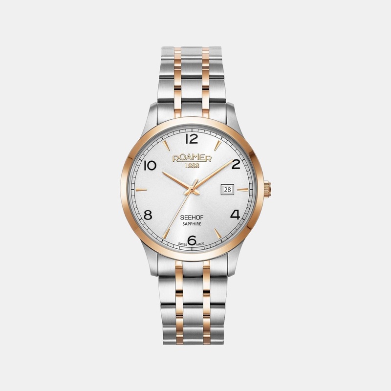 Seehof Men's Analog Stainless Steel Watch 509833 49 14 20