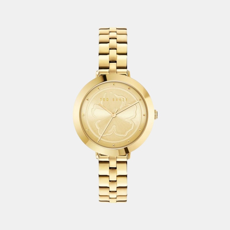 Women Gold Analog Stainless Steel Watch BKPAMF208