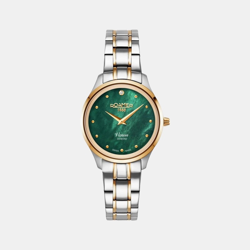 Women Green Analog Stainless Steel Watch 601857 47 59 20