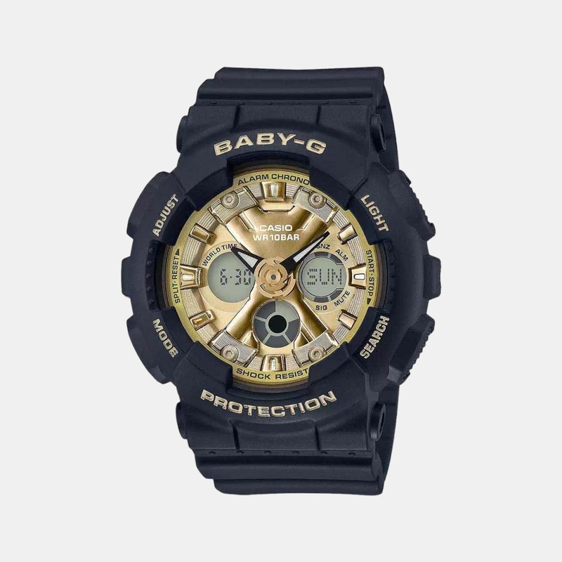 Baby-G Women's Analog-Digital Resin Watch BX179 - BA-130-1A3DR