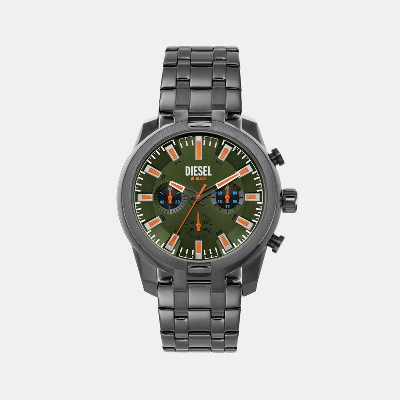 Men's Green Chronograph Stainless Steel Watch DZ4624