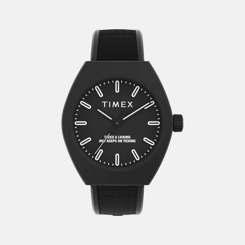 Unisex Quartz Black Dial Analog Bio-based PU Watch TW2W42100UJ