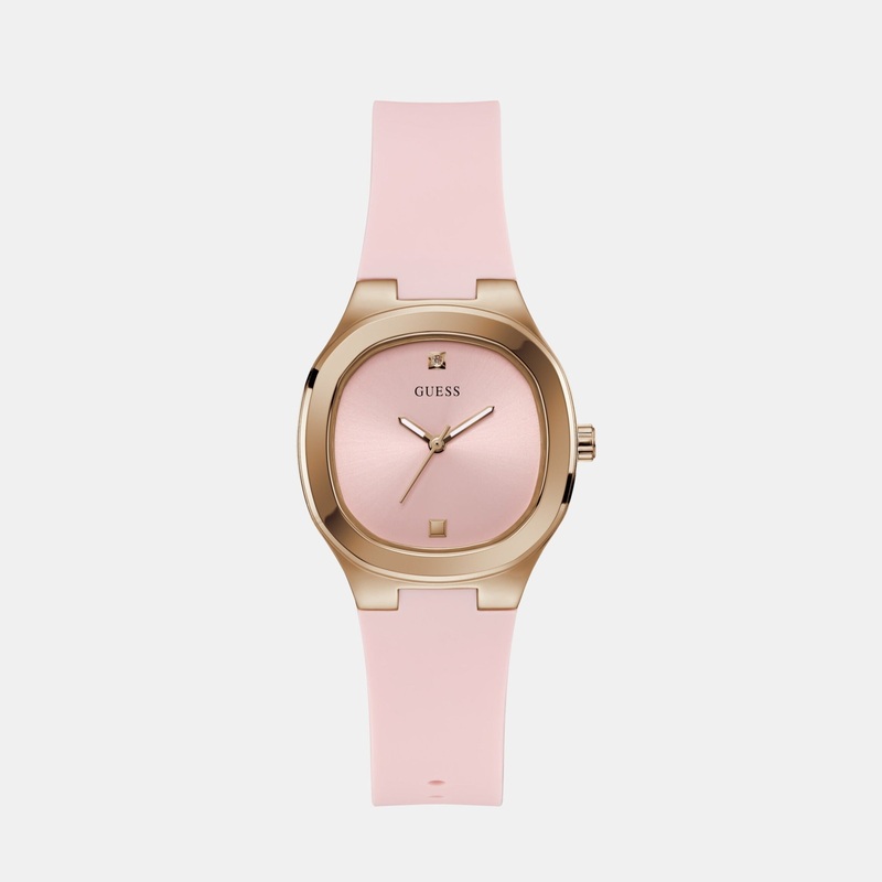 Eve Women's Pink Analog Silicone Watch GW0658L2