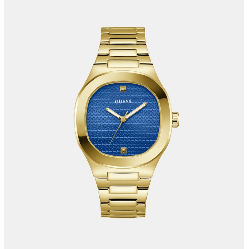 Headline Men Blue Analog Stainless Steel Watch GW0662G2