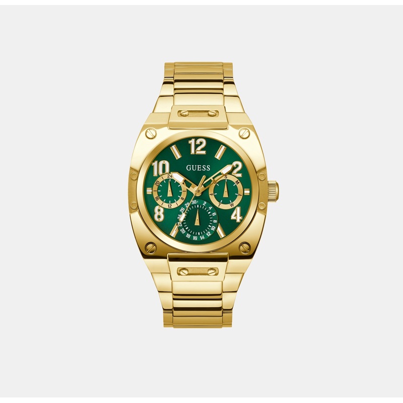 Men Green Analog Stainless Steel Watch GW0624G2