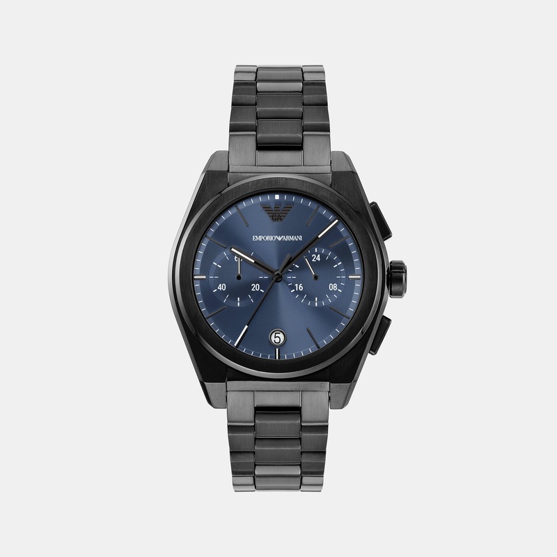 Men's Grey Chronograph Stainless Steel Watch AR11561