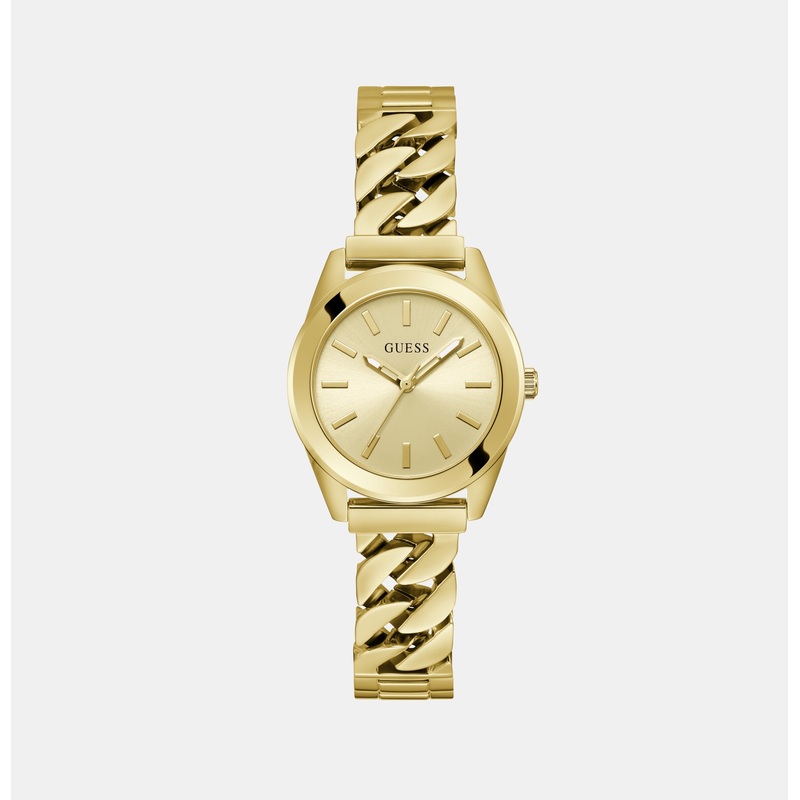 Serena Women Champagne Analog Stainless Steel Watch GW0653L1