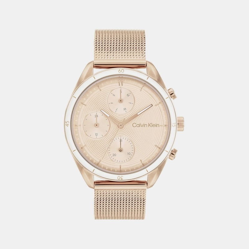 Sport Multi-Function For Her Women Blush Multi-Function Mesh Watch 25200175