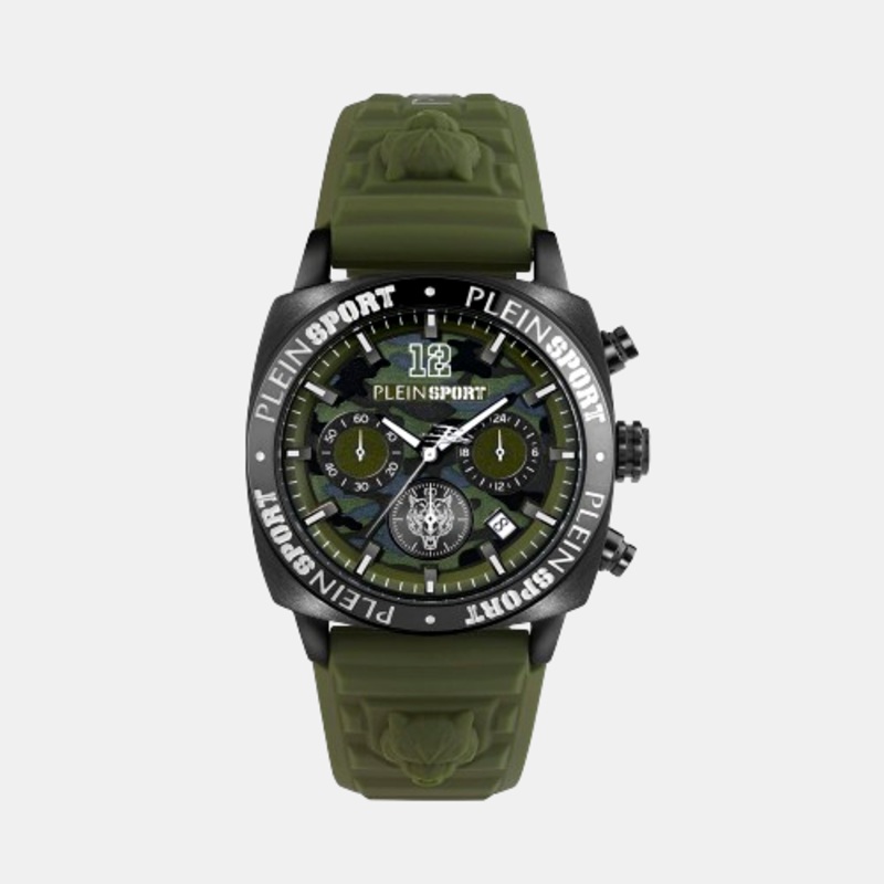 Wildcat Men Green Chronograph Silicon Watch PSGBA0223