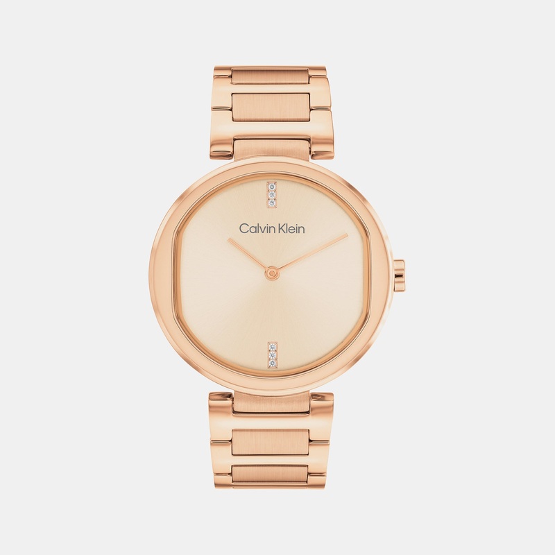 Sensation Women's Rose Gold Analog Stainless Steel Watch 25200431