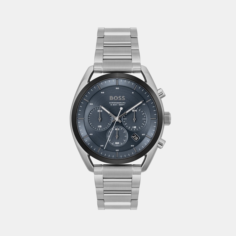 Top Men's Blue Chronograph Stainless Steel Watch 1514093