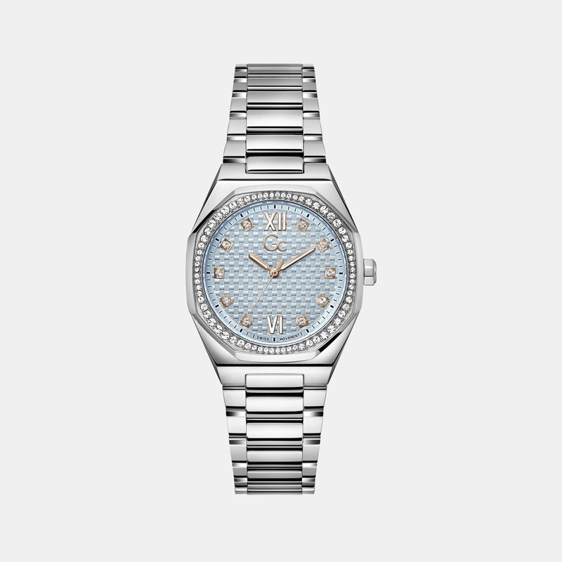 Women's Blue Analog Stainless Steel Watch Z25003L7MF