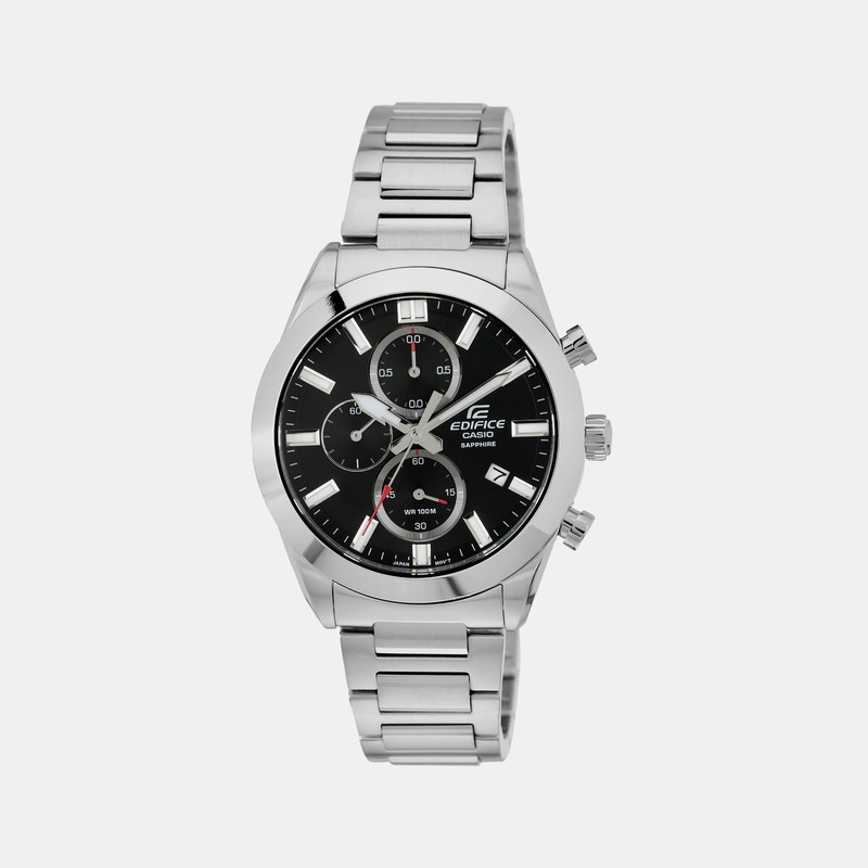Edifice Black Men's Chronograph Stainless Steel Watch ED580 - EFB-710D-1AVUDF