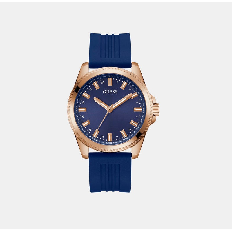 Men's Blue Analog Silicone Watch GW0639G3