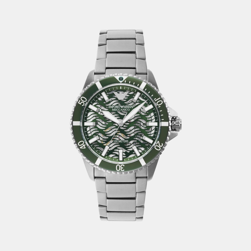 Men's Green Analog Stainless Steel Watch AR60061