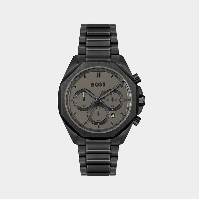 Men's Grey Chronograph Stainless Steel Watch 1514016