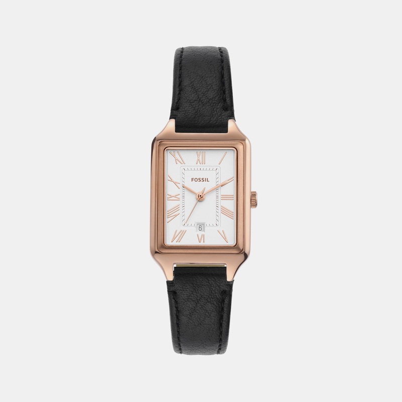 Raquel Women Quartz White Dial Analog Leather Watch ES5310