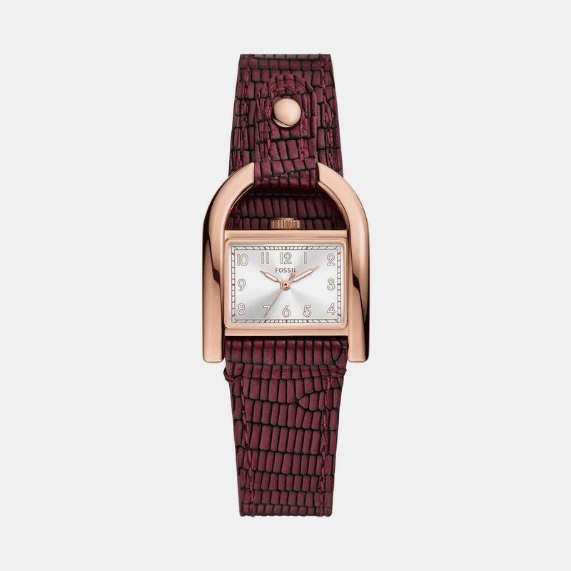 Women's Rose Gold Analog Stainless Steel Watch ES5301