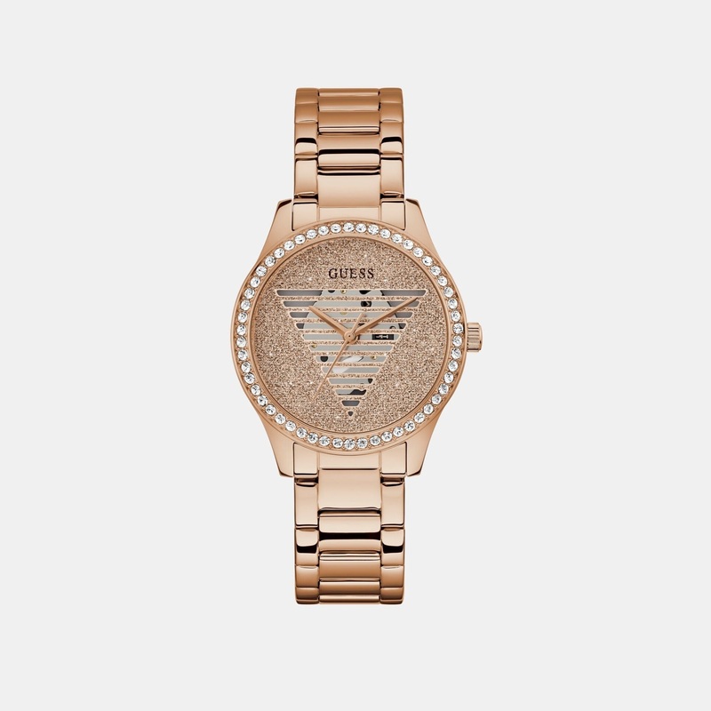 Women's Rose Gold Analog Stainless Steel Watch GW0605L3