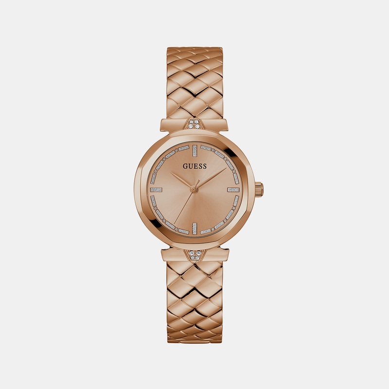 Women's Rose Gold Analog Stainless Steel Watch GW0613L3
