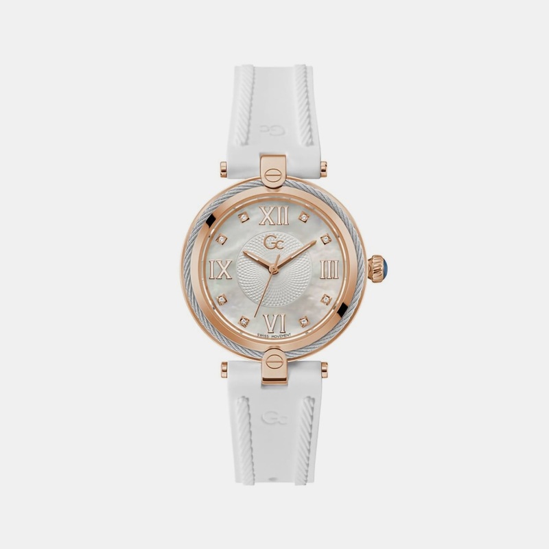 Women's White Analog Silicone Watch Z15003L1MF