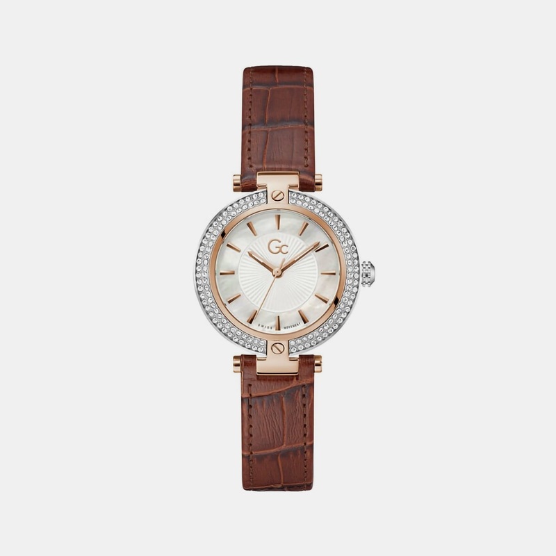 Women's White Analog Stainless Steel Watch Z22004L1MF