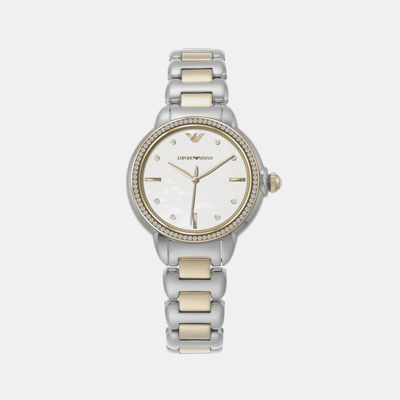 Women Three-Hand Two-Tone Stainless Steel Watch AR11524