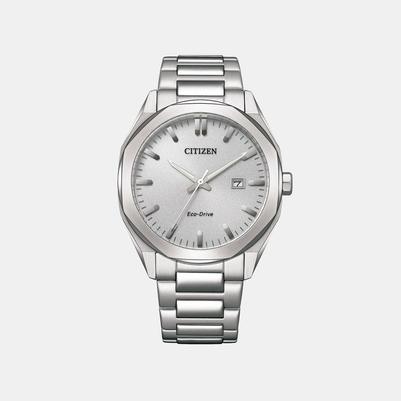 Eco-Drive Men's Analog Stainless Steel Watch BM7600-81A