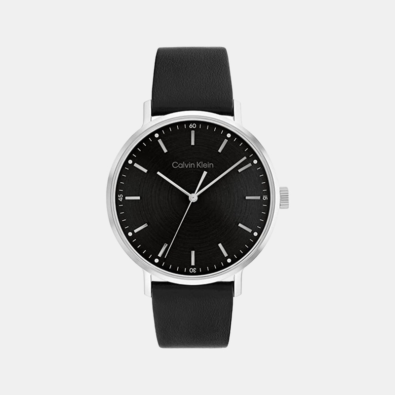 Men Analog Leather Watch 25200050