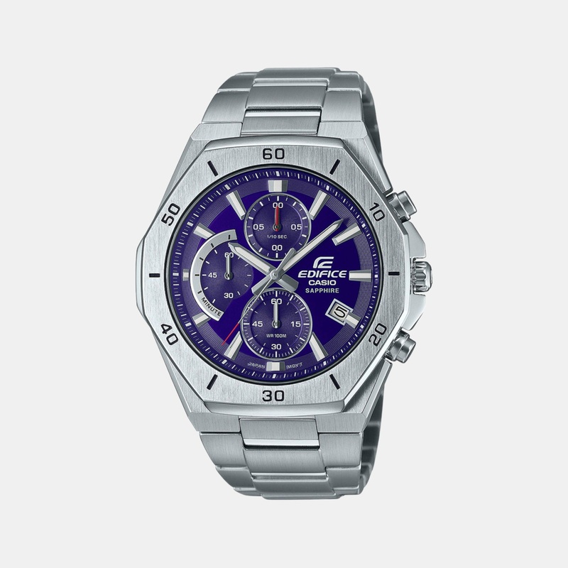Men's Chronograph Stainless Steel Watch EX551 - EFB-680D-2BVUDF
