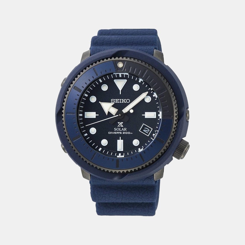 Prospex Men Solar Blue Dial Analog Silicone Watch SNE533P1