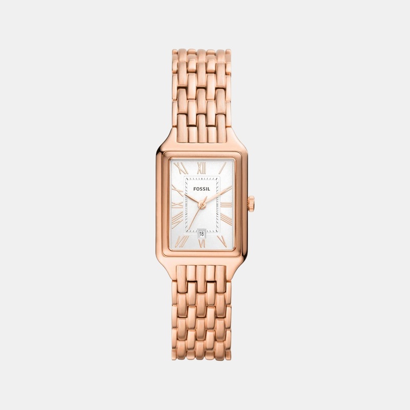 Raquel Women Quartz White Dial Analog Stainless Steel Watch ES5271