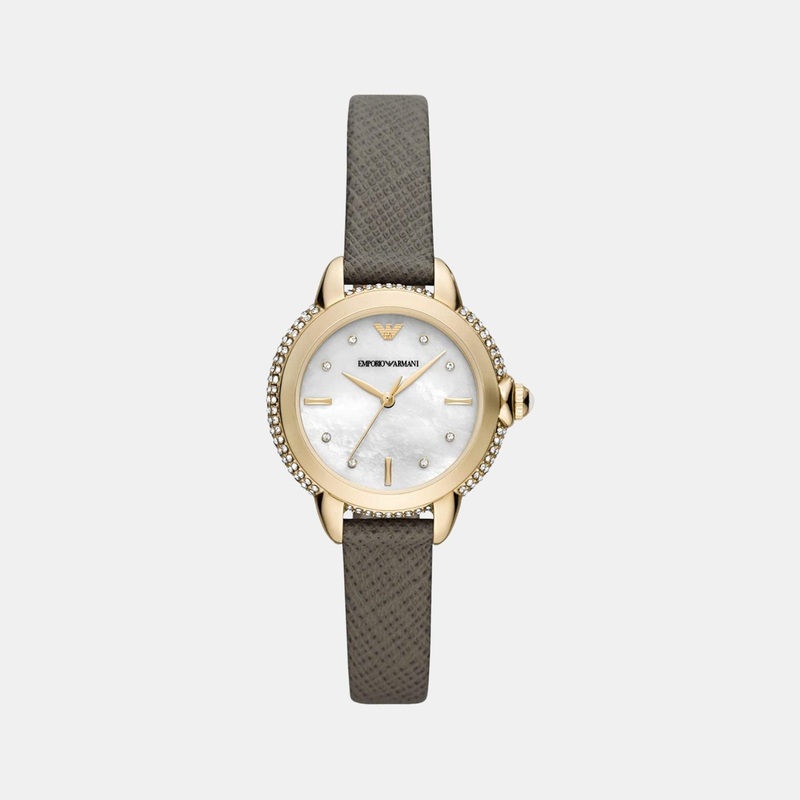 Women Analog Leather Watch AR11526