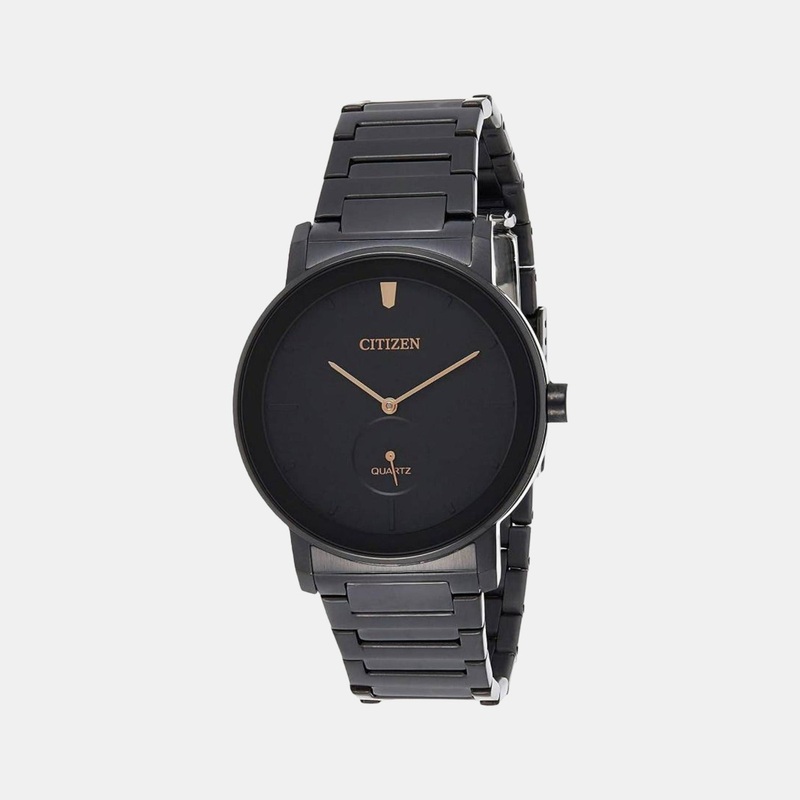 Men's Black Analog Stainless Steel Watch BE9187-53E