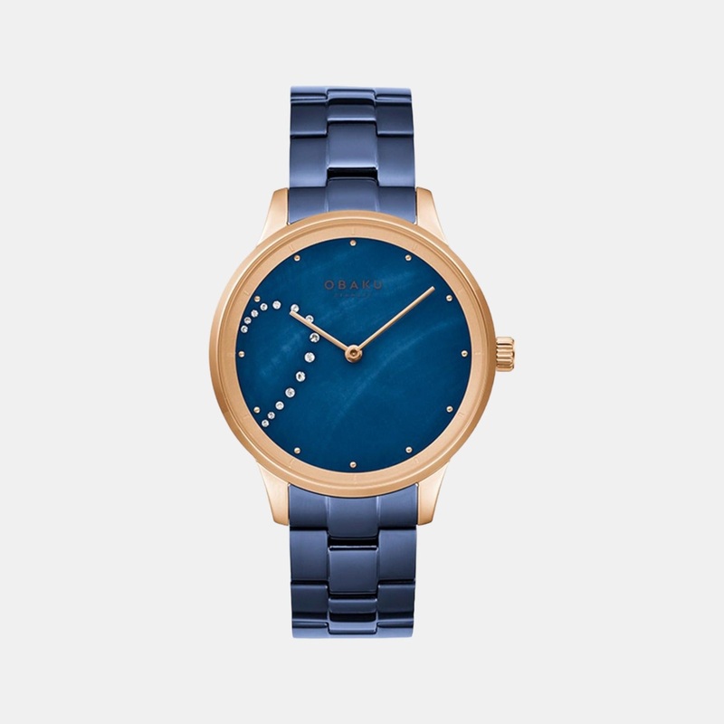 Men's Blue Analog Stainless Steel Watch V247GHVLSL