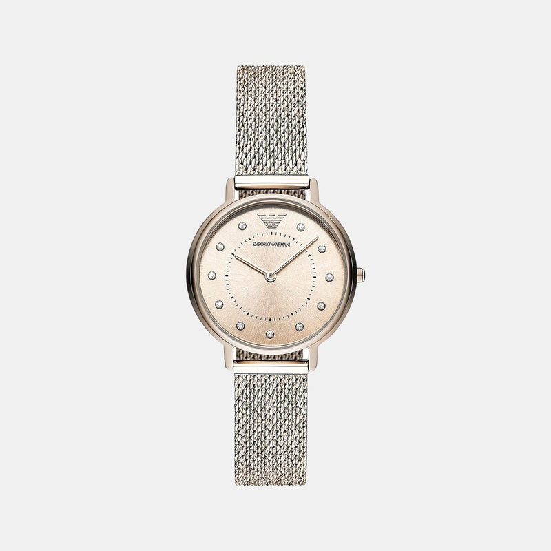 Women's Pink Analog Stainless Steel Watch AR11129