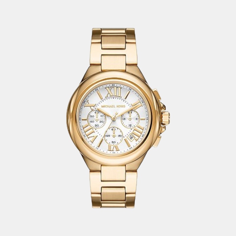 Women's Rose Gold Stainless Steel Chronograph Watch MK7270