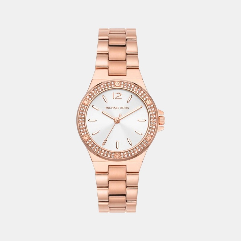 Women's White Analog Stainless Steel Watch MK7279