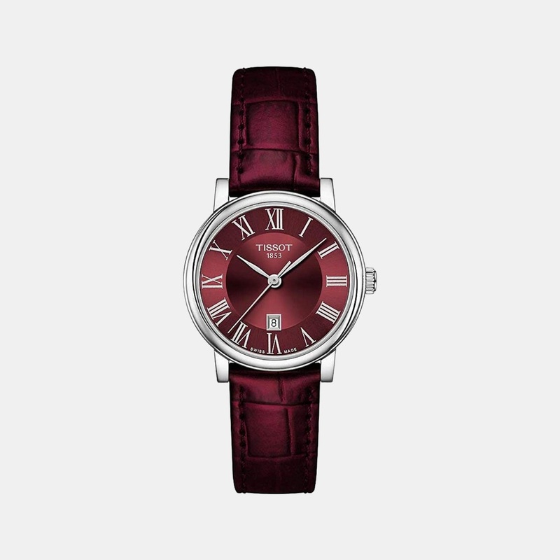 Carson Men Analog Leather Watch T1222101637300