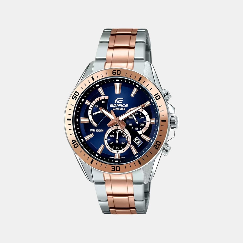 Edifice Men's Chronograph Stainless Steel Watch EX277 - EFR-552SG-2AVUDF