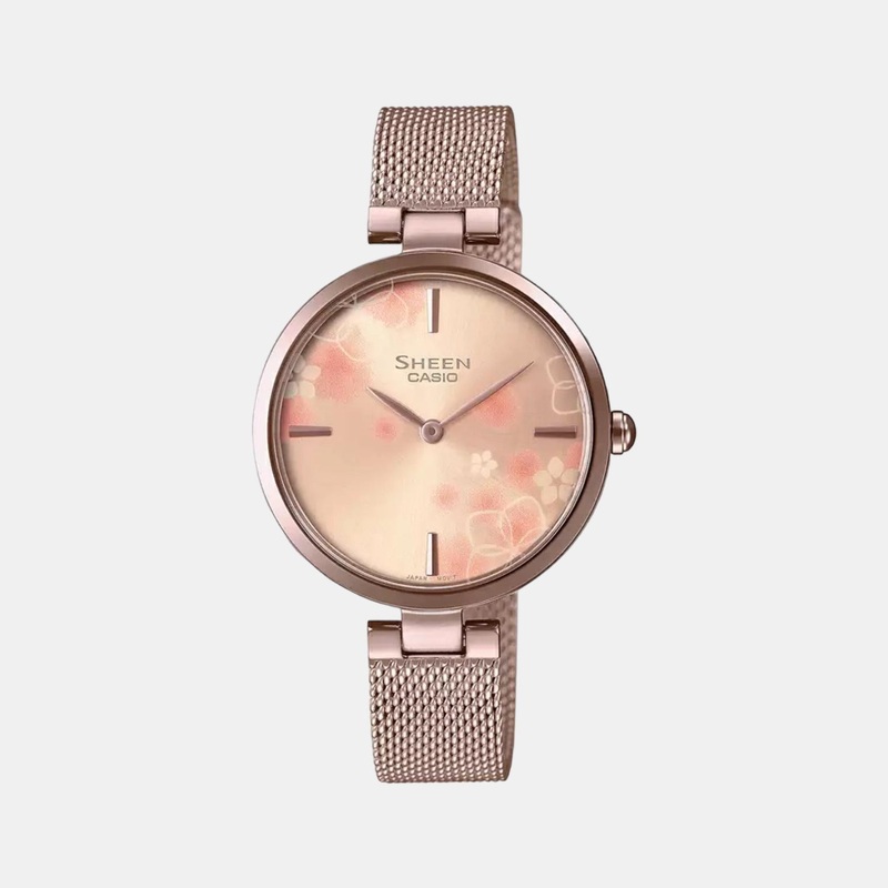 Sheen Women's Analog Stainless Steel Watch SH241 - SHE-C110CGM-4AUDF