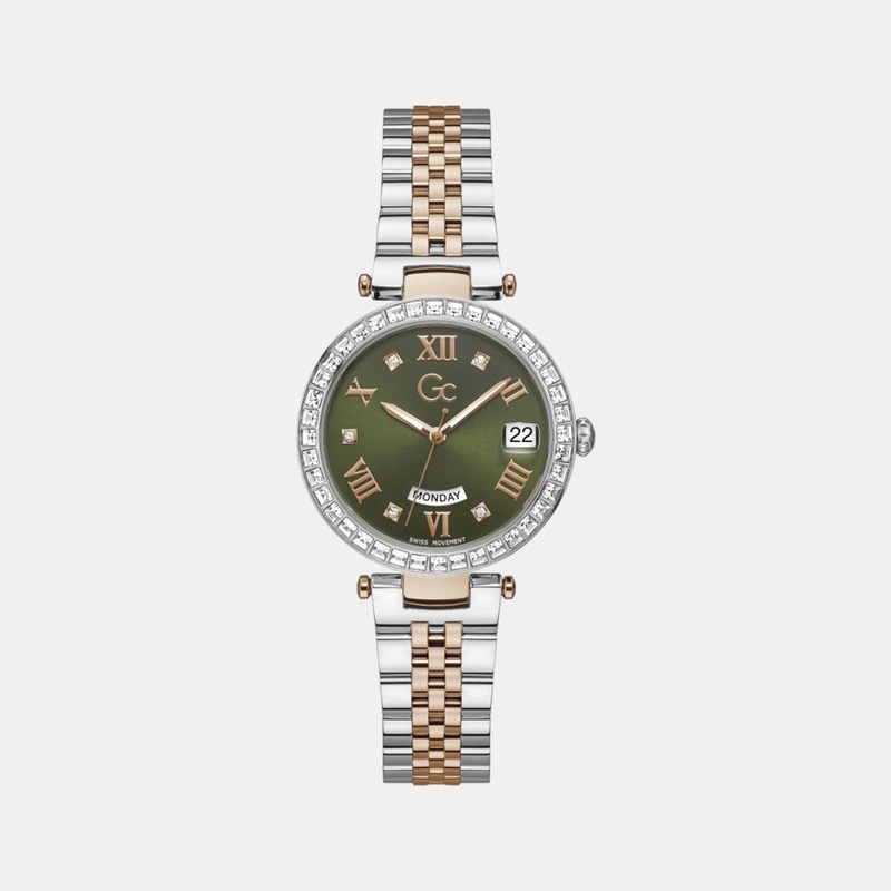 Women's Green Analog Stainless Steel Watch Z01010L9MF