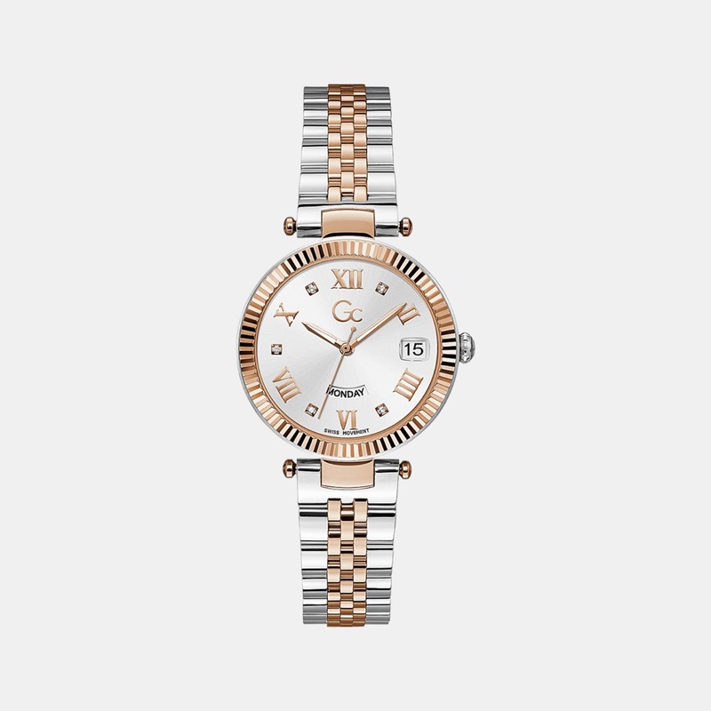 Women's White Analog Stainless Steel Watch Z01003L1MF