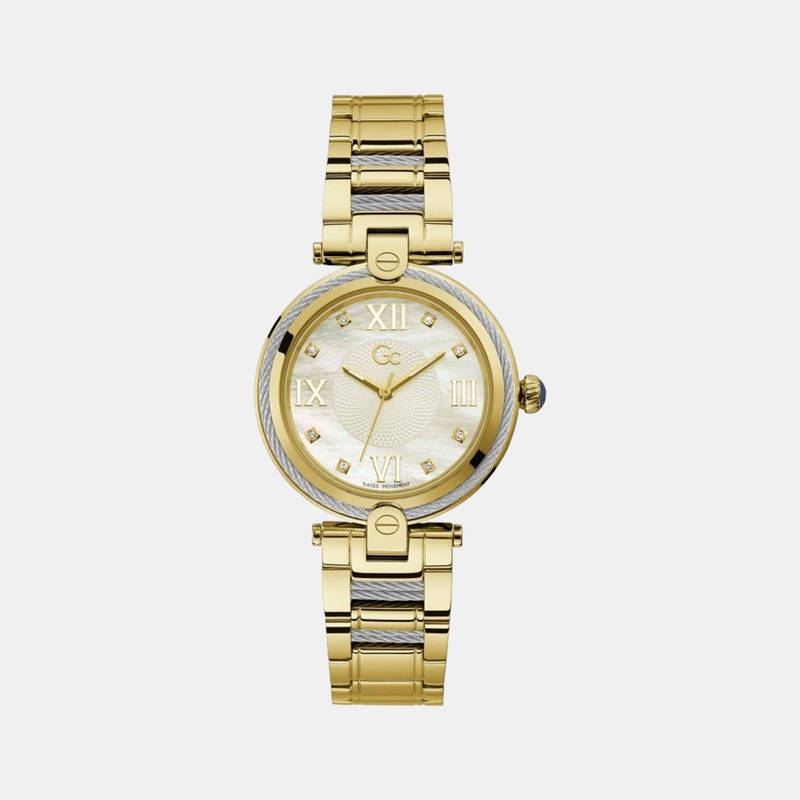Women's White Analog Stainless Steel Watch Z15001L1MF