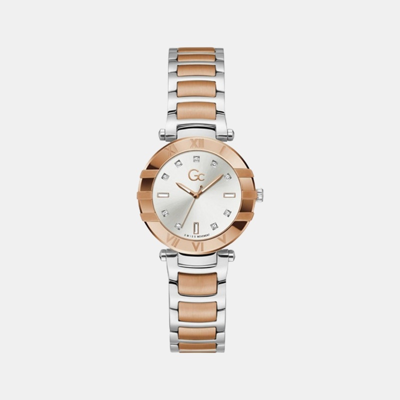 Women White Analog Stainless Steel Watch Z03001L1MF