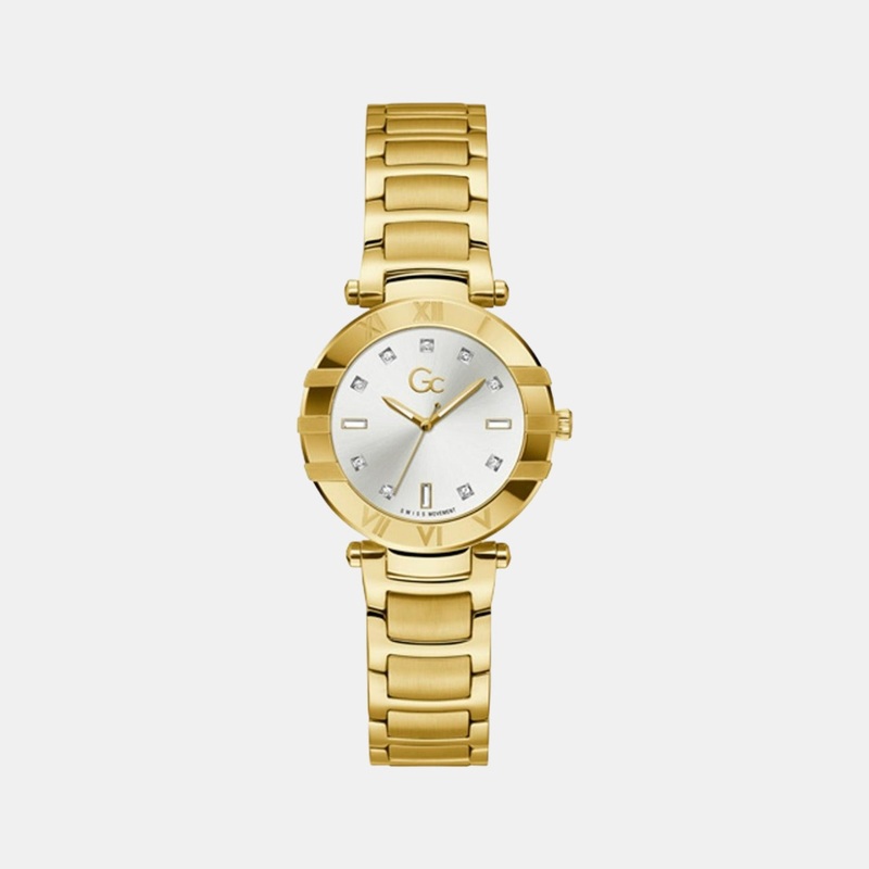 Women White Analog Stainless Steel Watch Z03003L1MF
