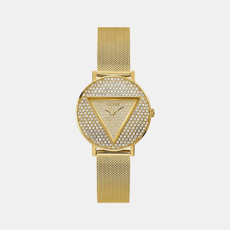 Women Gold Analog Stainless Steel Watch GW0477L2