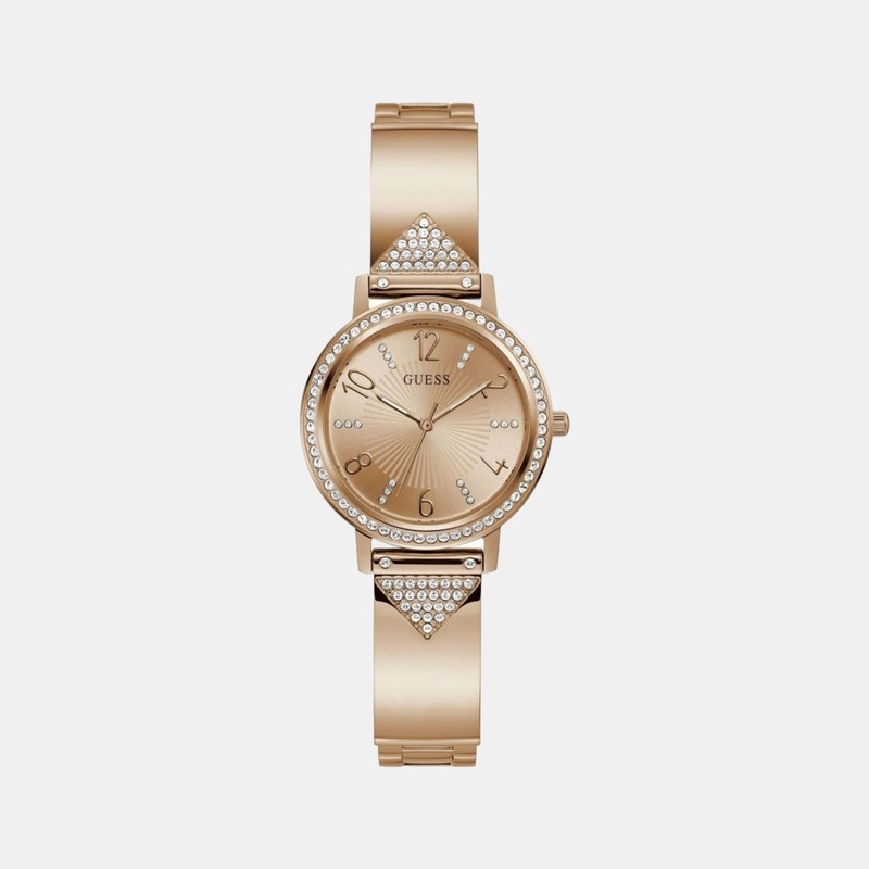 Women's Rose Gold Analog Stainless Steel Watch GW0474L3
