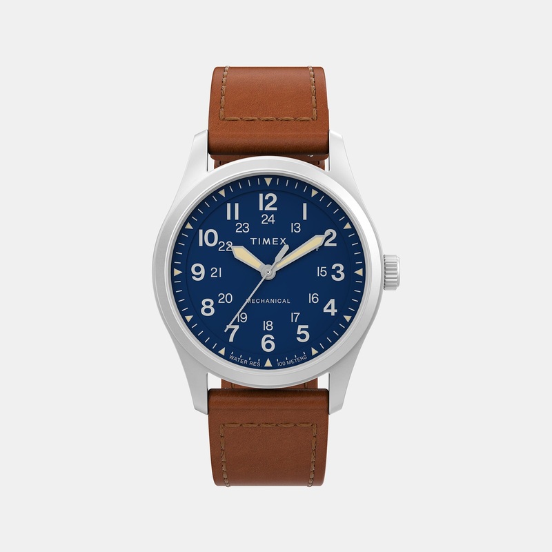 Expedition North Men Blue Analog Leather Watch TW2V00700X6
